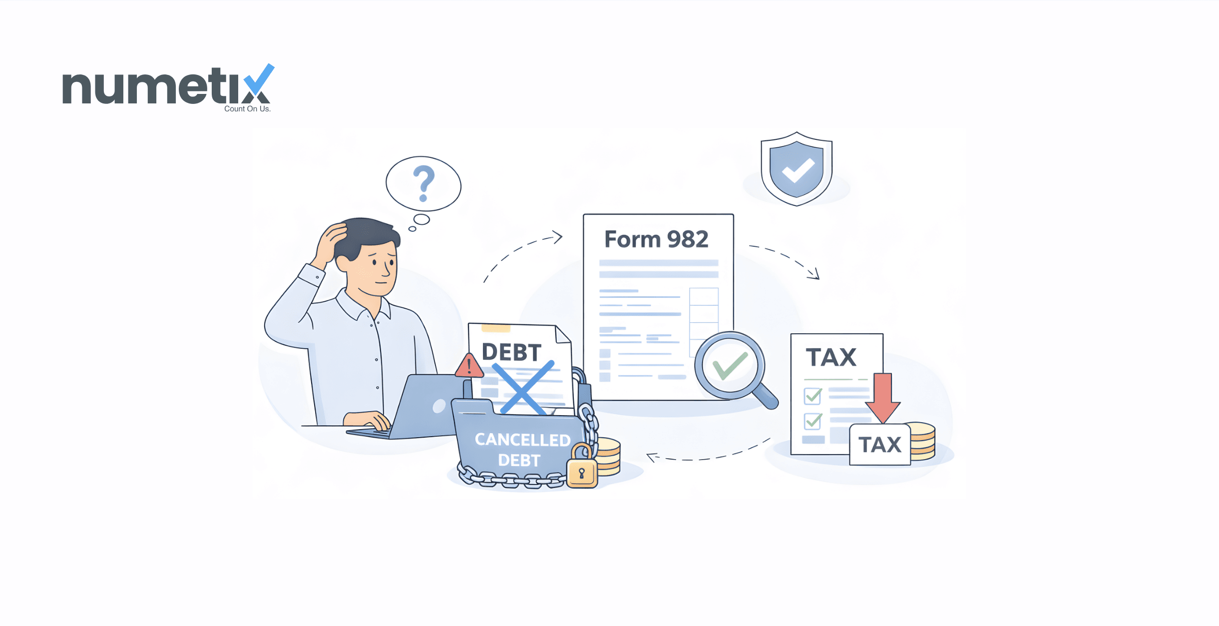 Form 982: How to exclude canceled debt from your taxable income