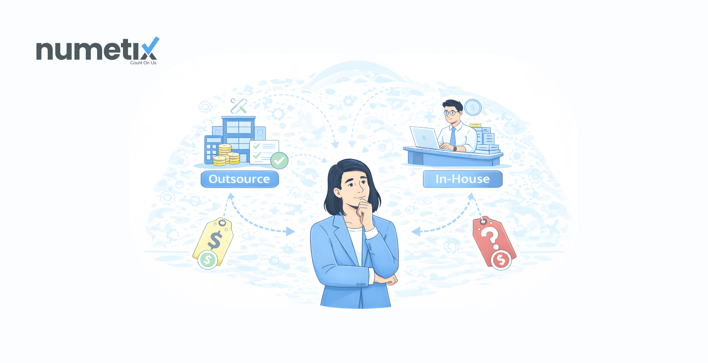 Should you outsource bookkeeping or hire in-house? The small consulting firm’s guide