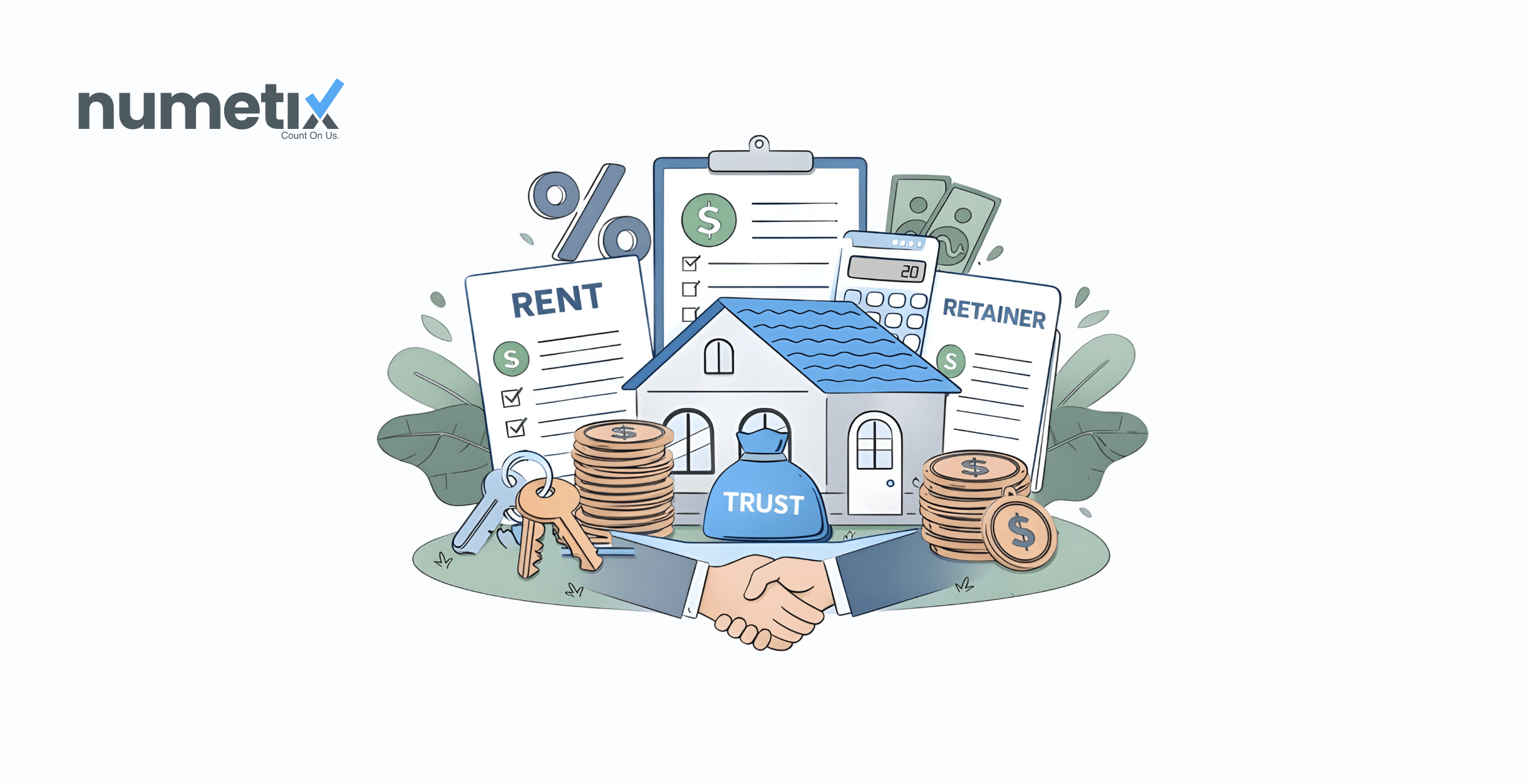 Accounting for property management: How to handle rent, retainers & trust accounts