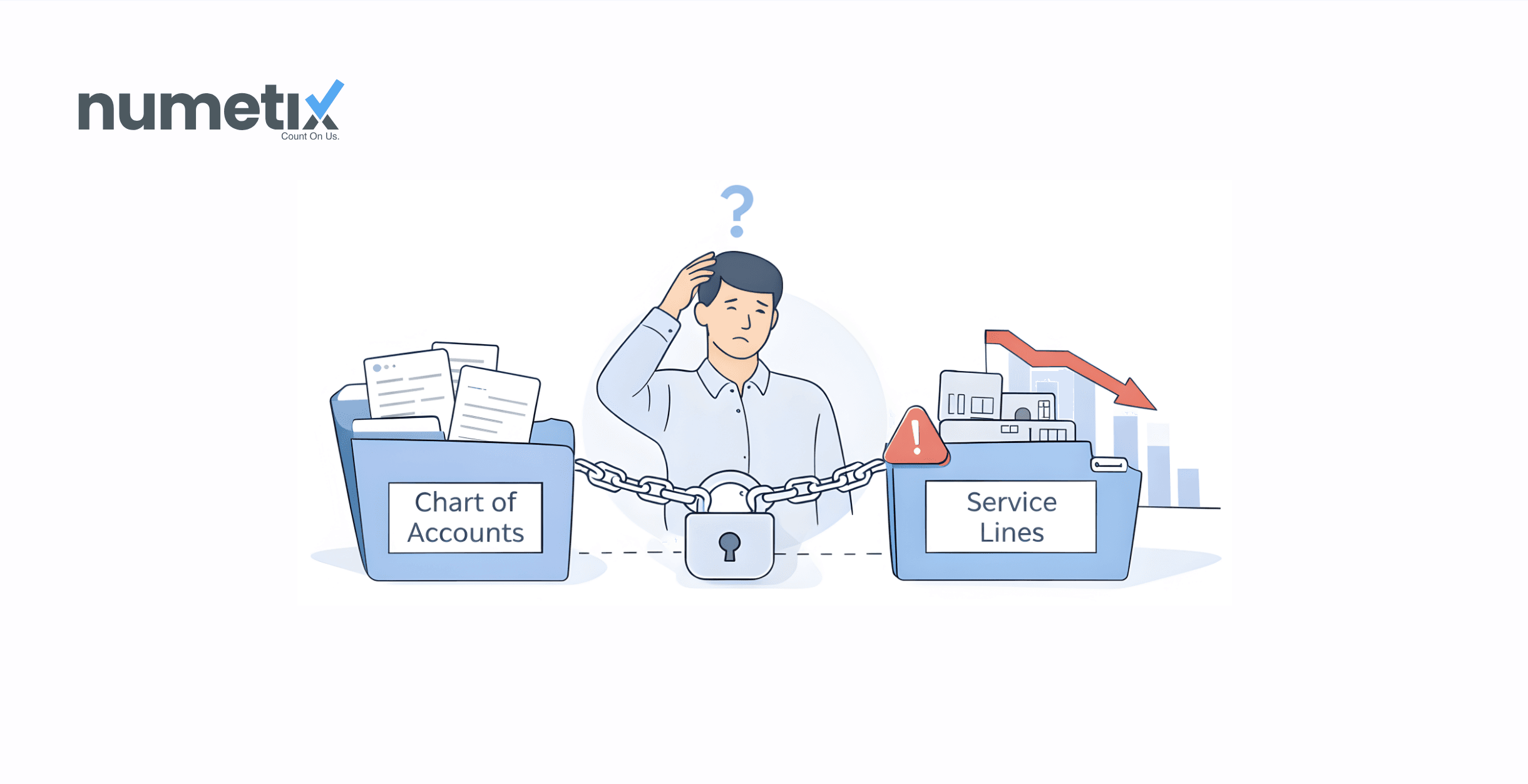 Why your chart of accounts can't tell you which service line is profitable (and how to fix it)