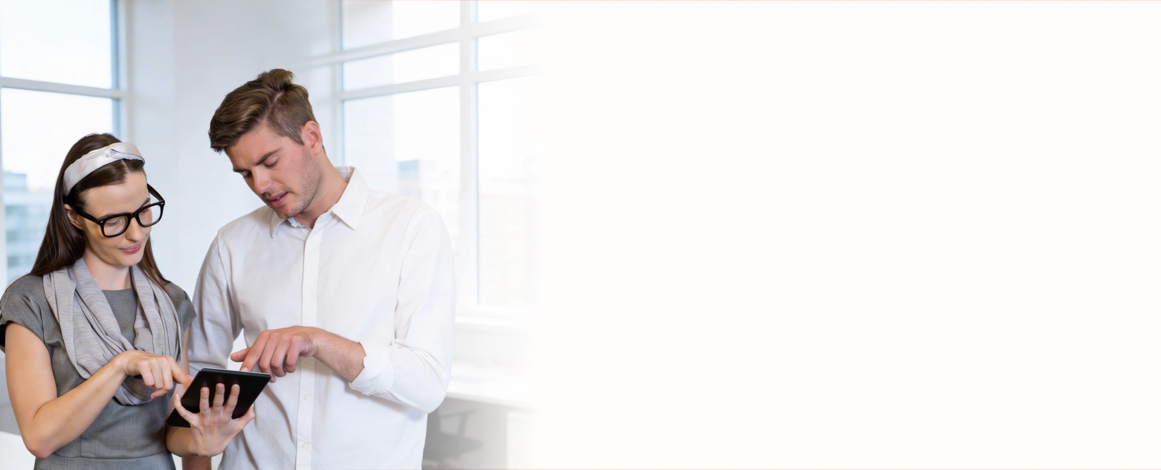 Doctor reviewing financial documents