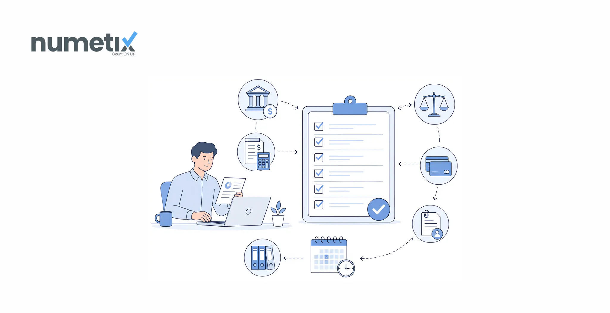 Monthly bookkeeping checklist for a small law firm