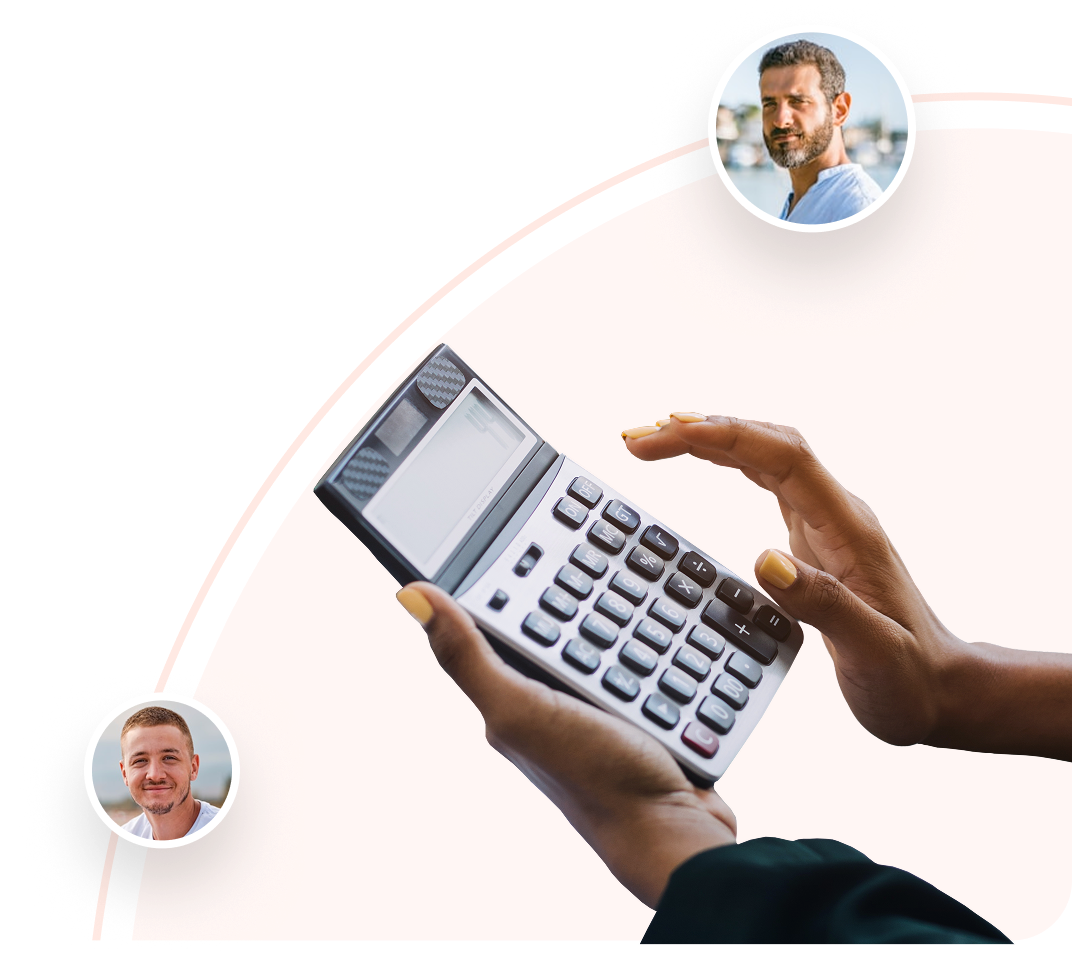 Finance expert reviewing reports