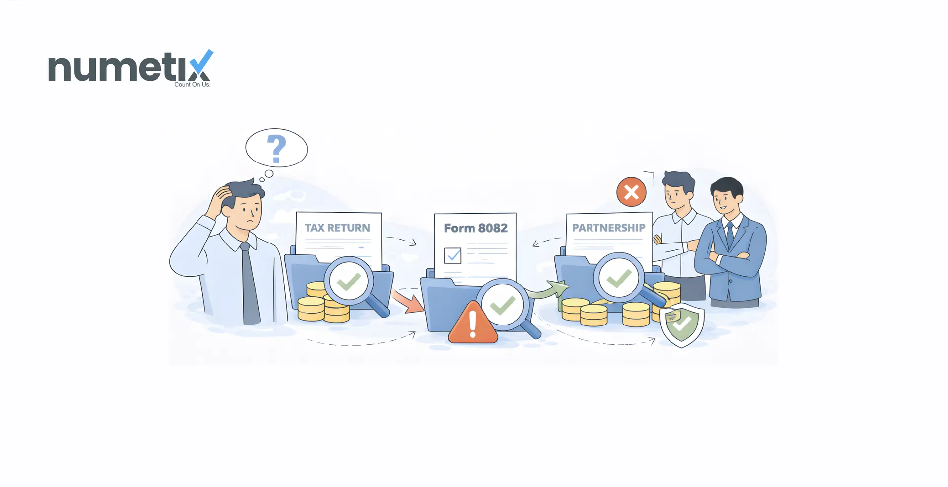 Form 8082 explained: Handling mismatches with partnership filings