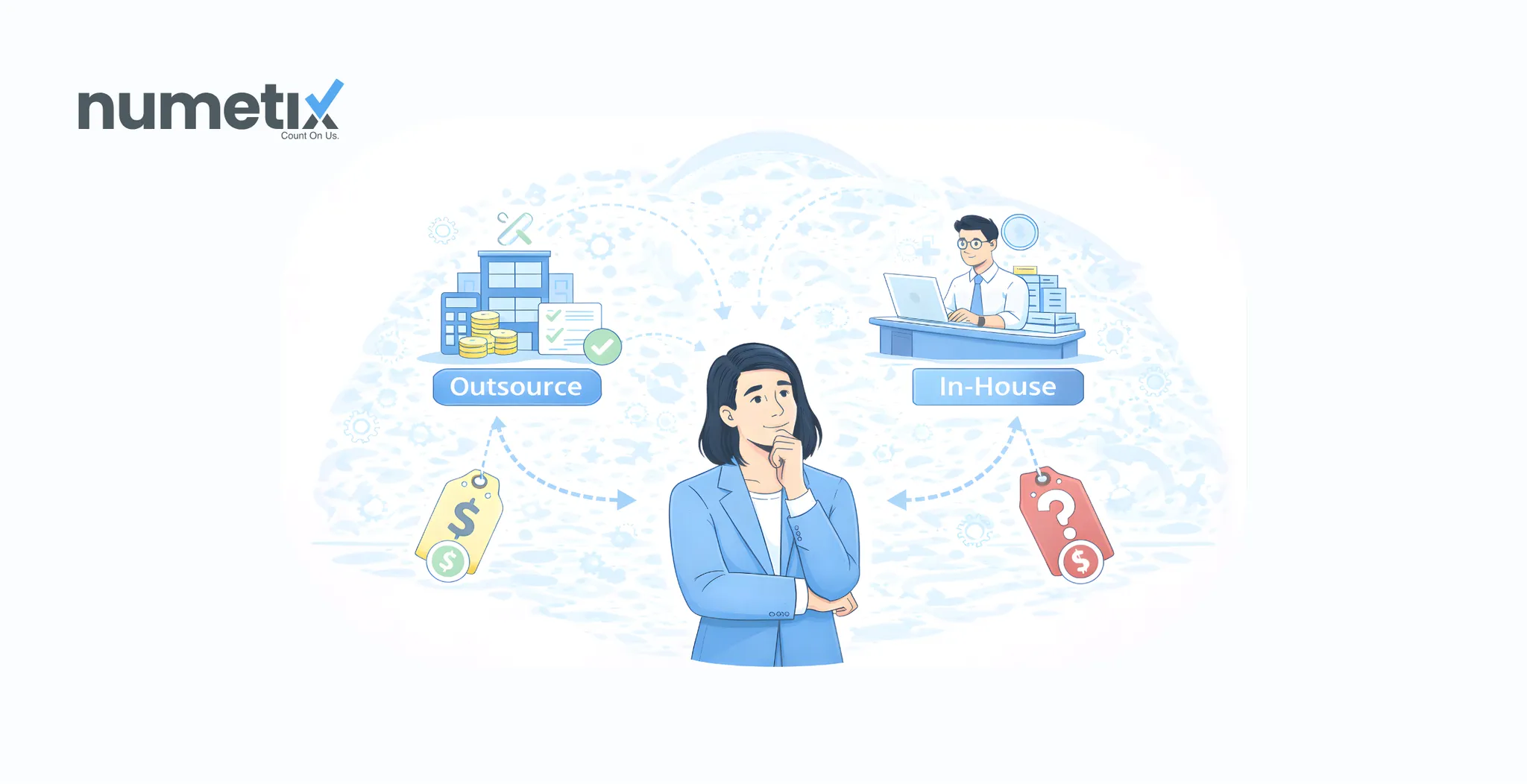 Should you outsource bookkeeping or hire in-house? The small consulting firm’s guide