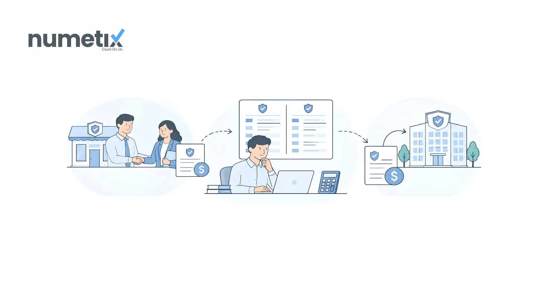 How do you account for agency-bill versus direct-bill premiums in an insurance agency's books?