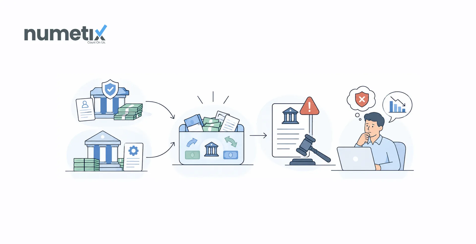 What happens if an insurance agency commingles premium trust funds with operating cash?