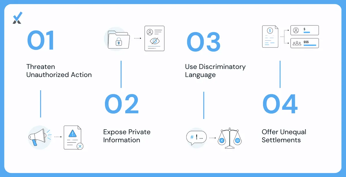 What Never to Include in Any Collections Communication