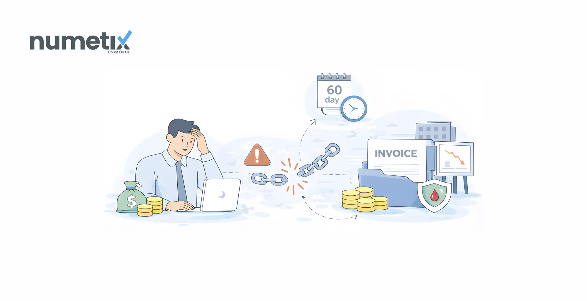 Why cash flow management breaks at consulting firms with 60-day payment cycles