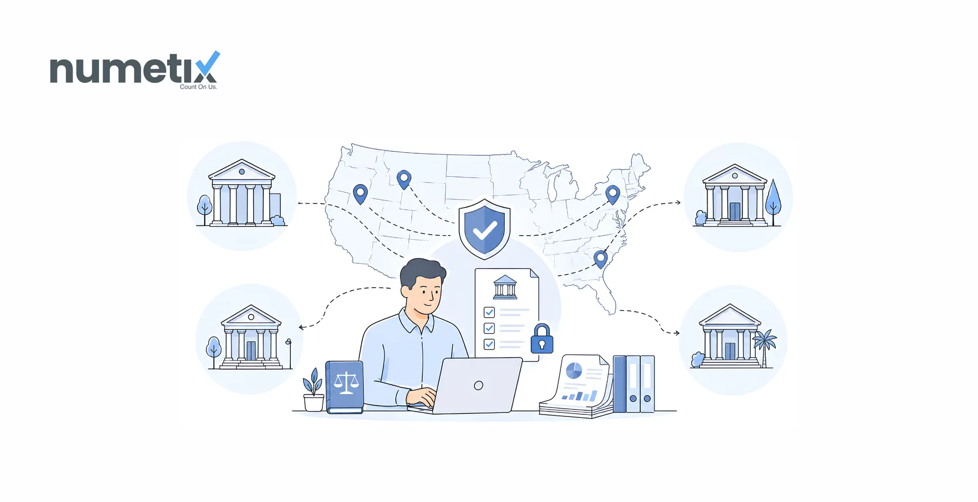 Who can handle trust accounting for a law firm operating in multiple states?