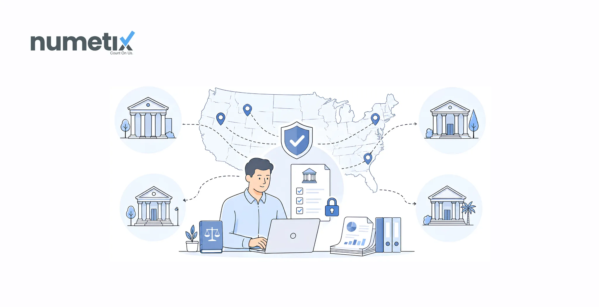 Who can handle trust accounting for a law firm operating in multiple states?