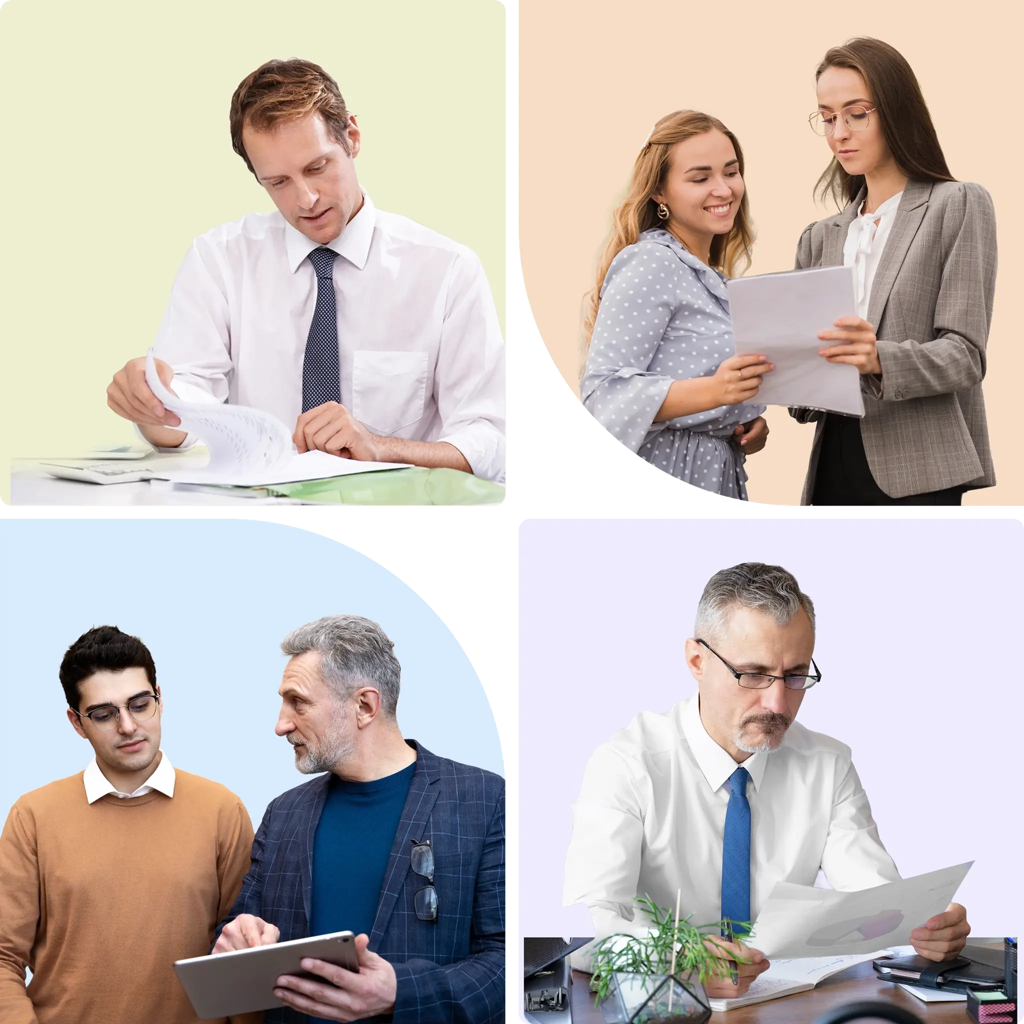 Who we support illustration