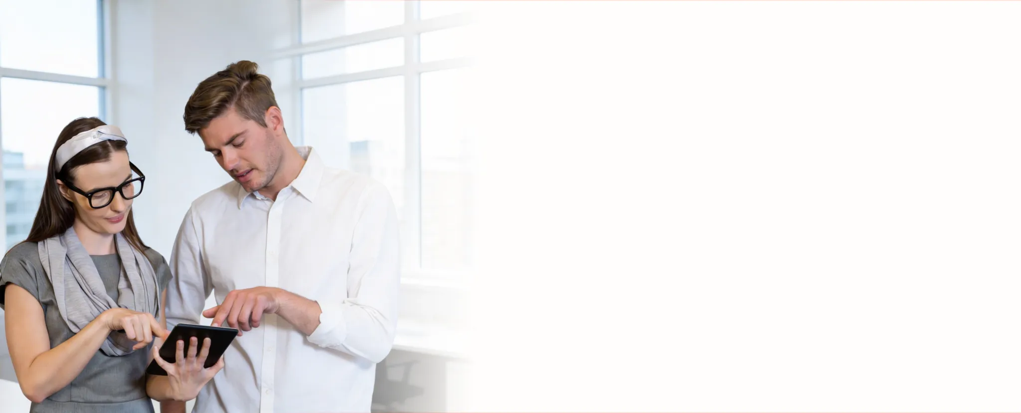 Doctor reviewing financial documents