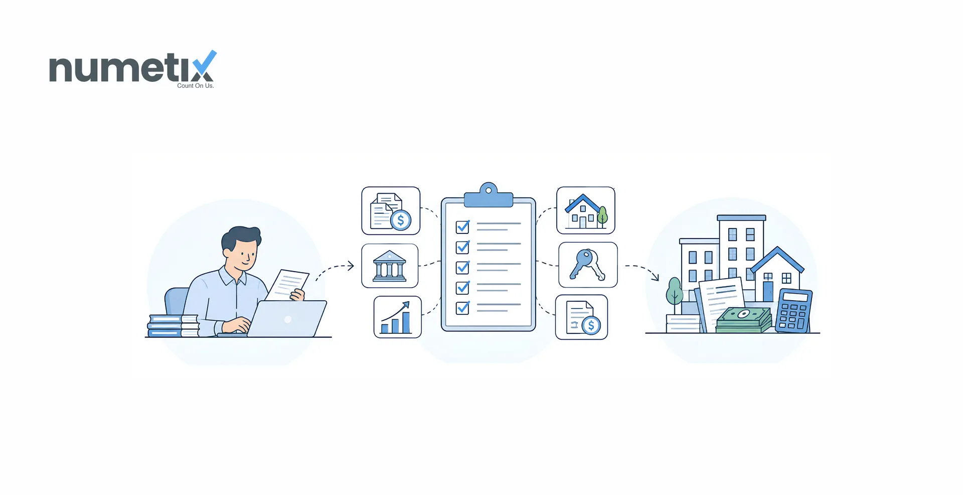 Monthly bookkeeping checklist for a property management company