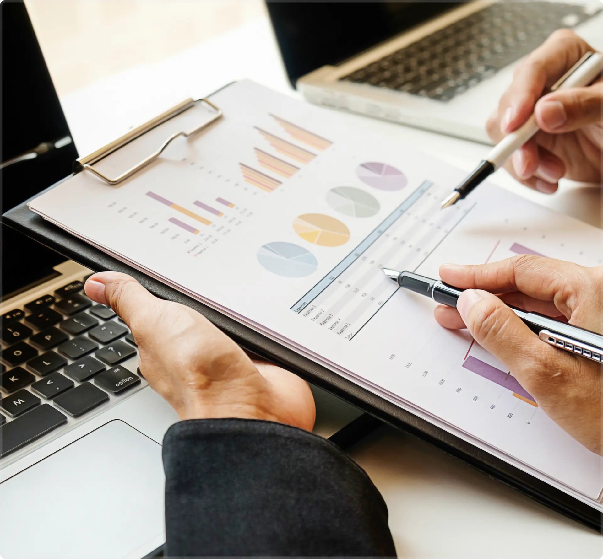 Bookkeeping workflow diagram